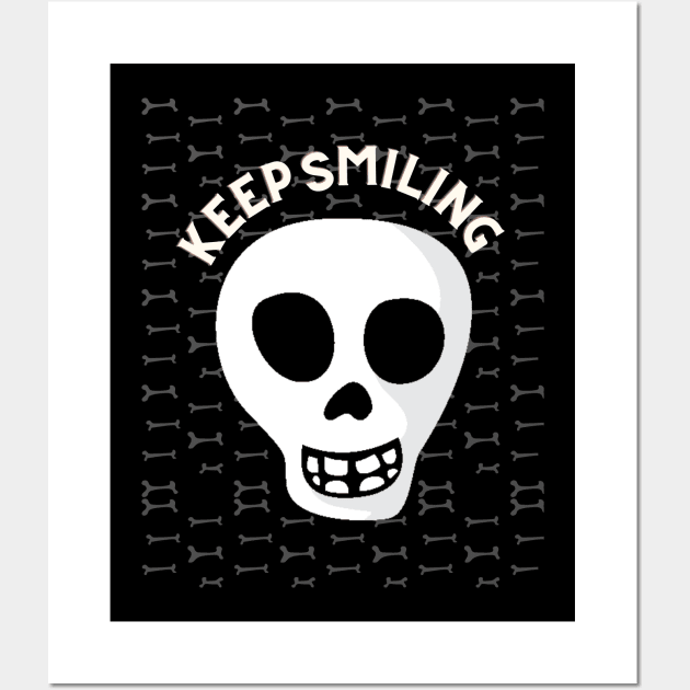 Keep Smiling Wall Art by AlephArt